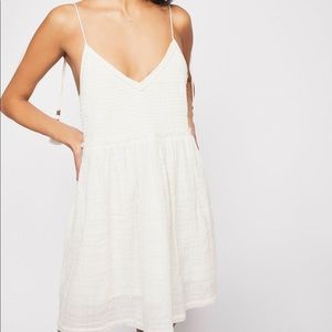 NWT Free People Sun Drenched Mini Dress Size L